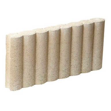 Bordure ovaline 50 x 25 x 5 paille