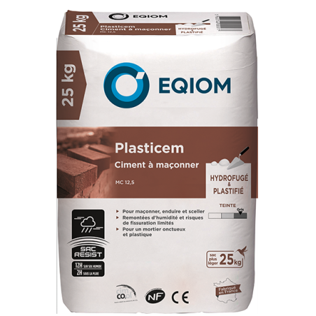 Ciment 12.5 plasticem sac de 25 kg