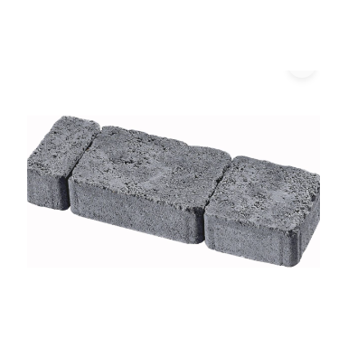 Pavé multi tépia anthracite martele ép 6 cm