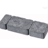 Pavé multi tépia anthracite martele ép 6 cm