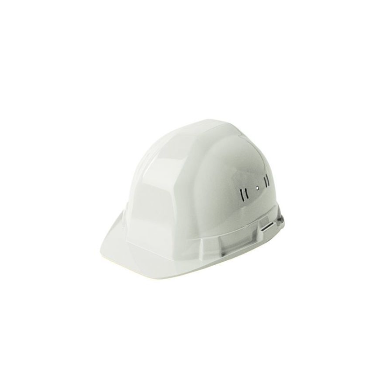 Casque de chantier blanc