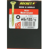 Vis bois rocket étoile 6x120 boite/100u