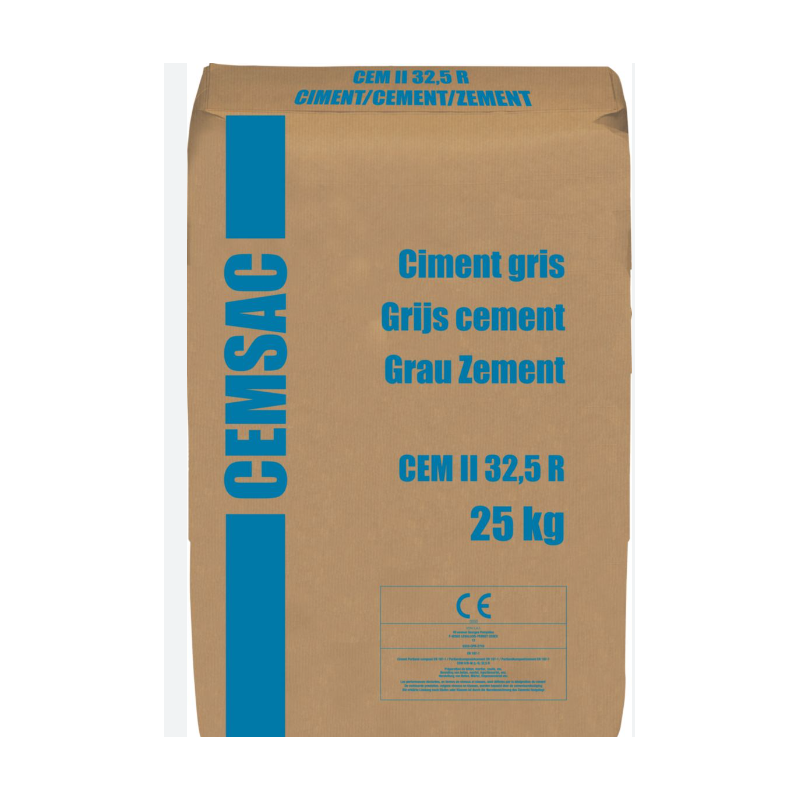 Ciment standard 32.5 sac de 25 kg norme