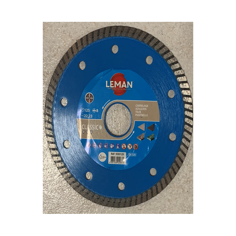 Disque diamant pour carrelage Ø125